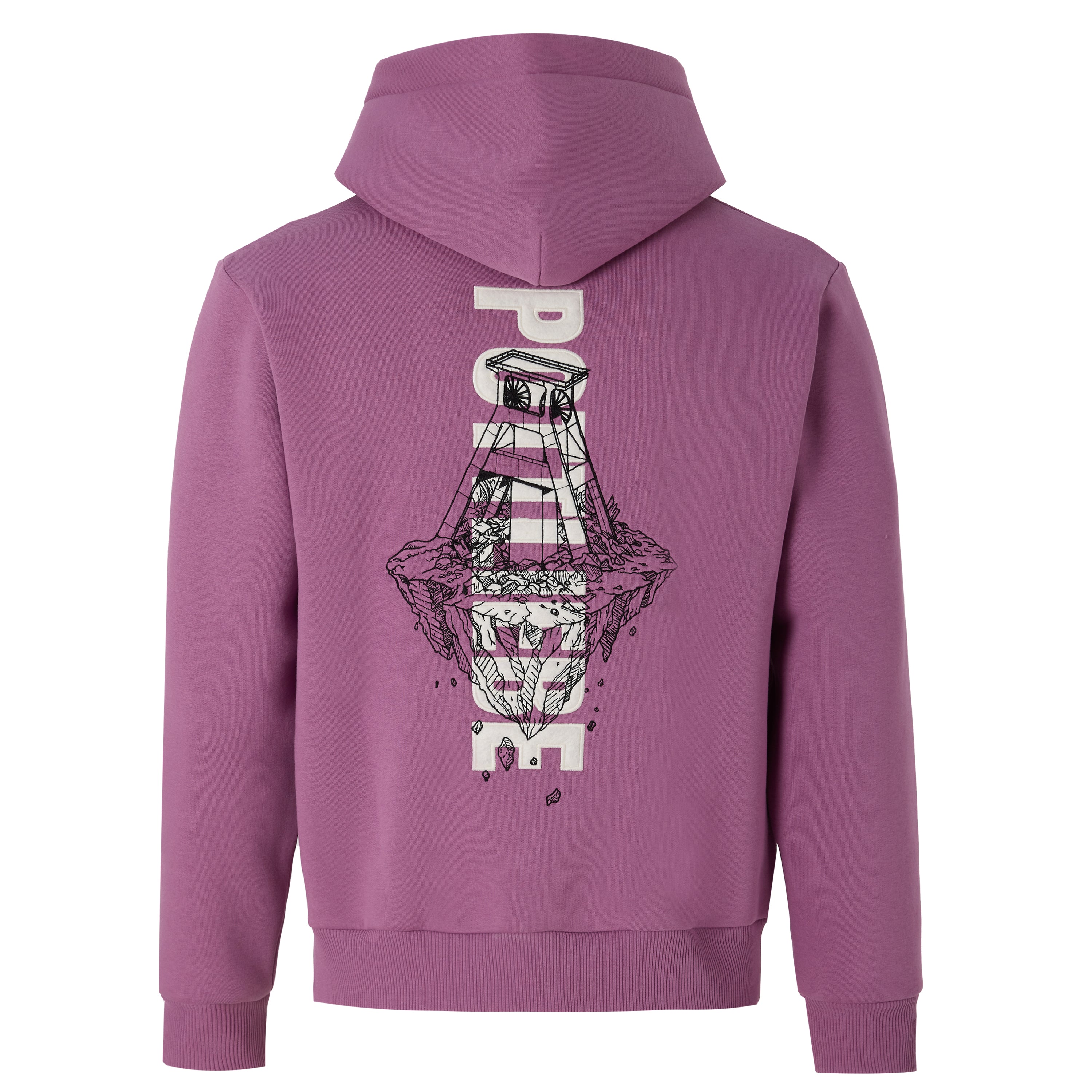 Hoodie "POTTSCHACHT" Berry