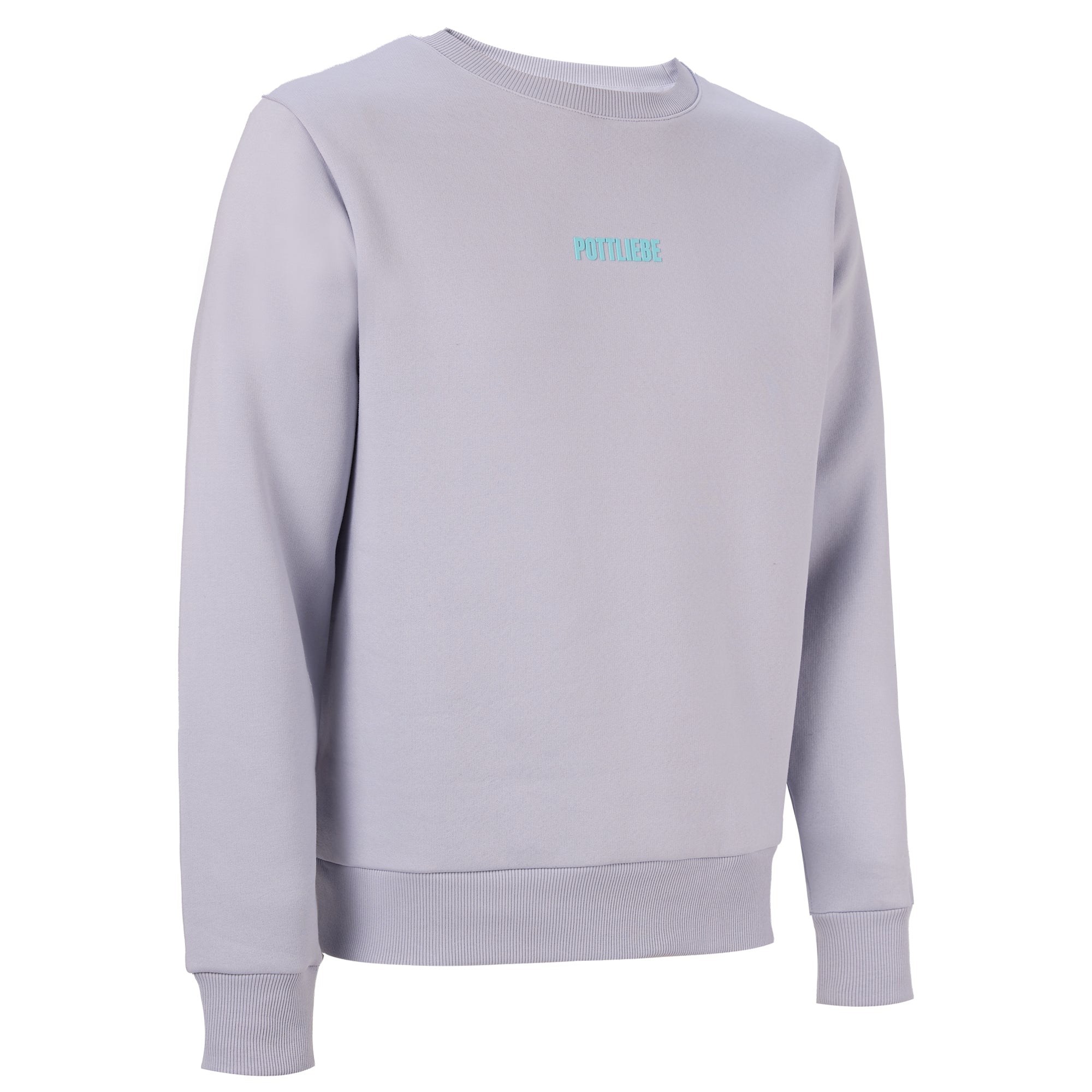 Crewneck "GLÜCK AUF" Grau / Mint