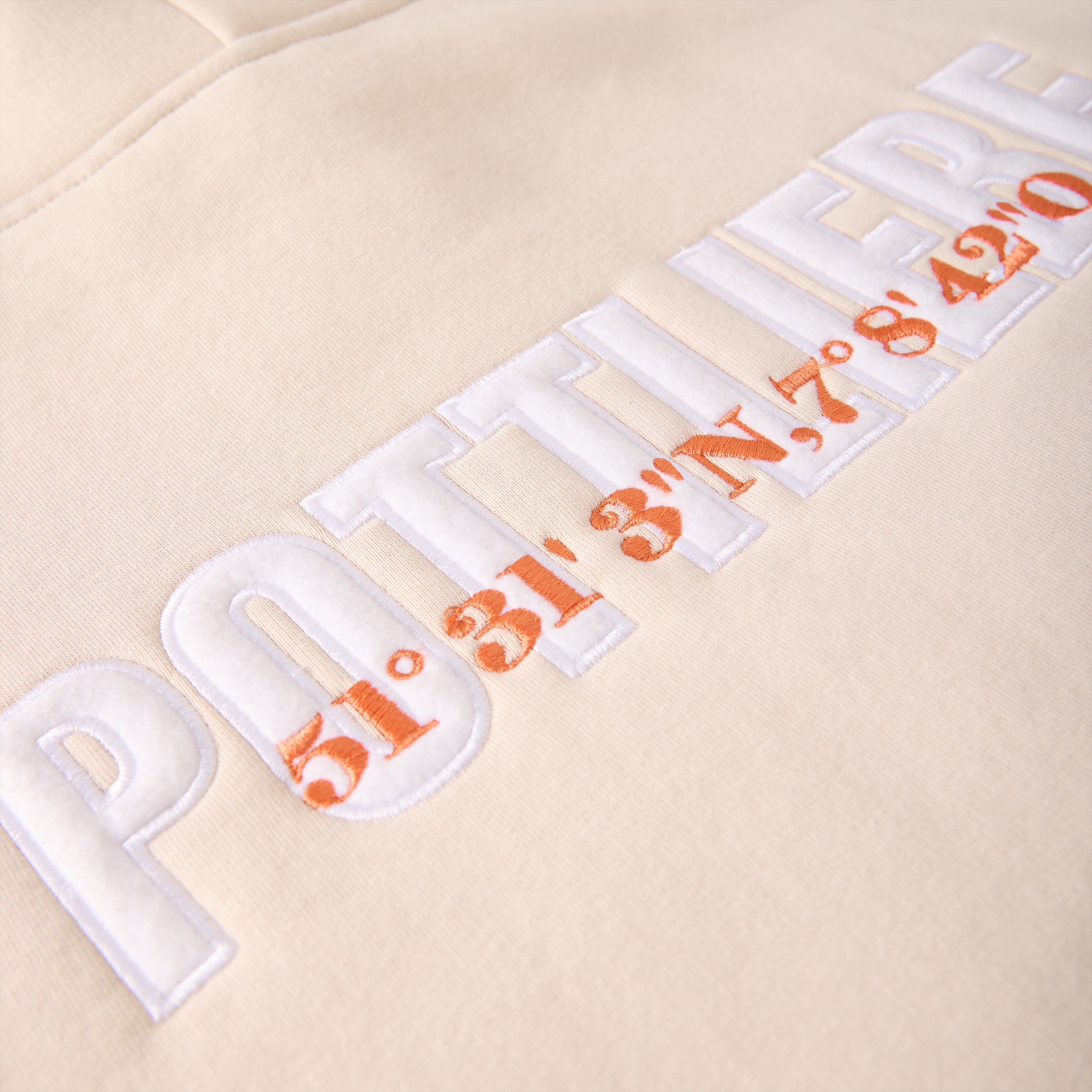 Hoodie "MALICE" Beige