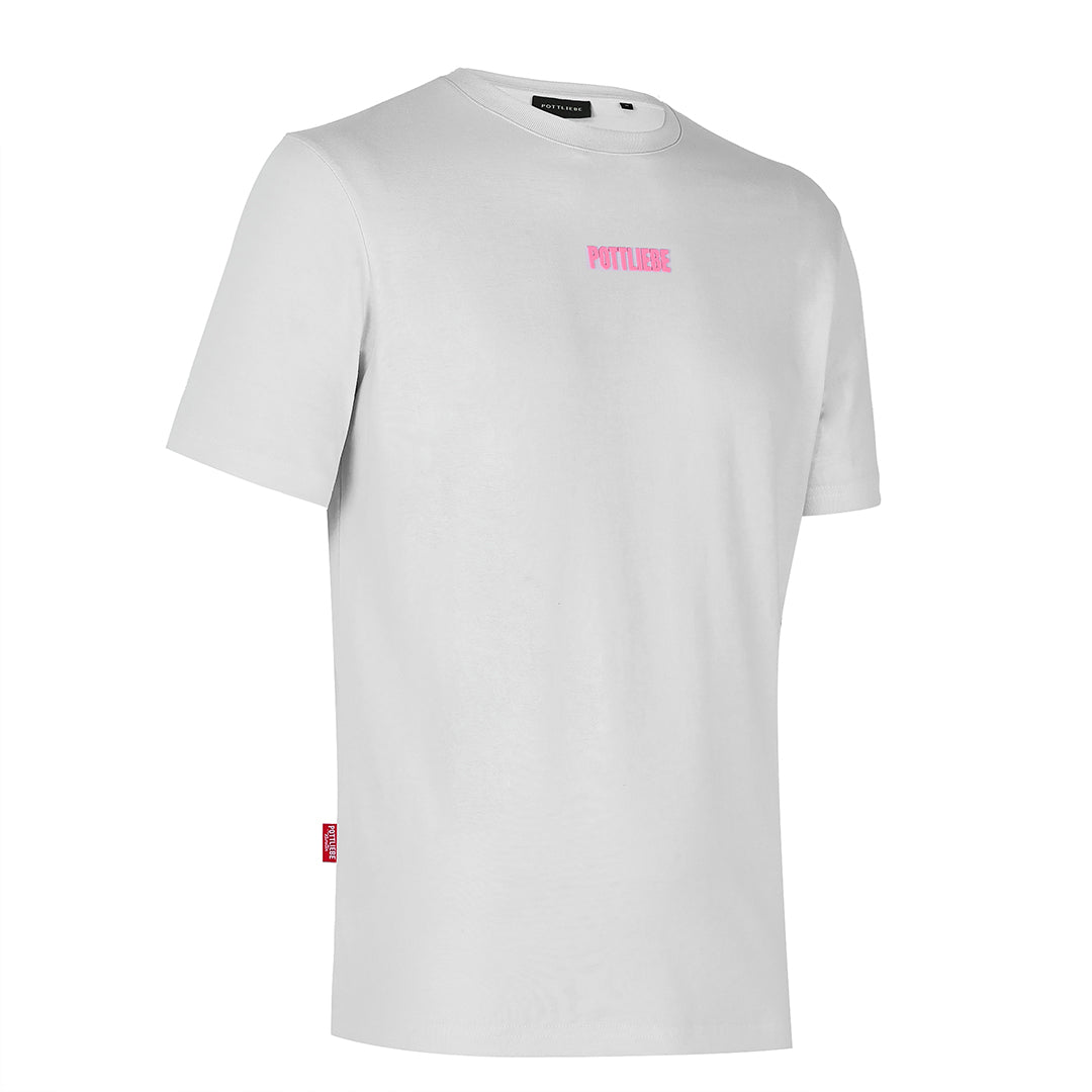 "GLÜCK AUF" Shirt grau / pink