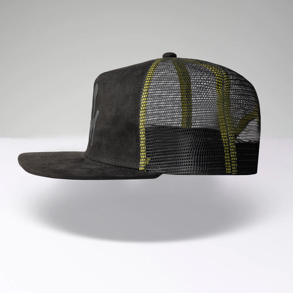 Gorra trucker NEWLOVE - negro/negro