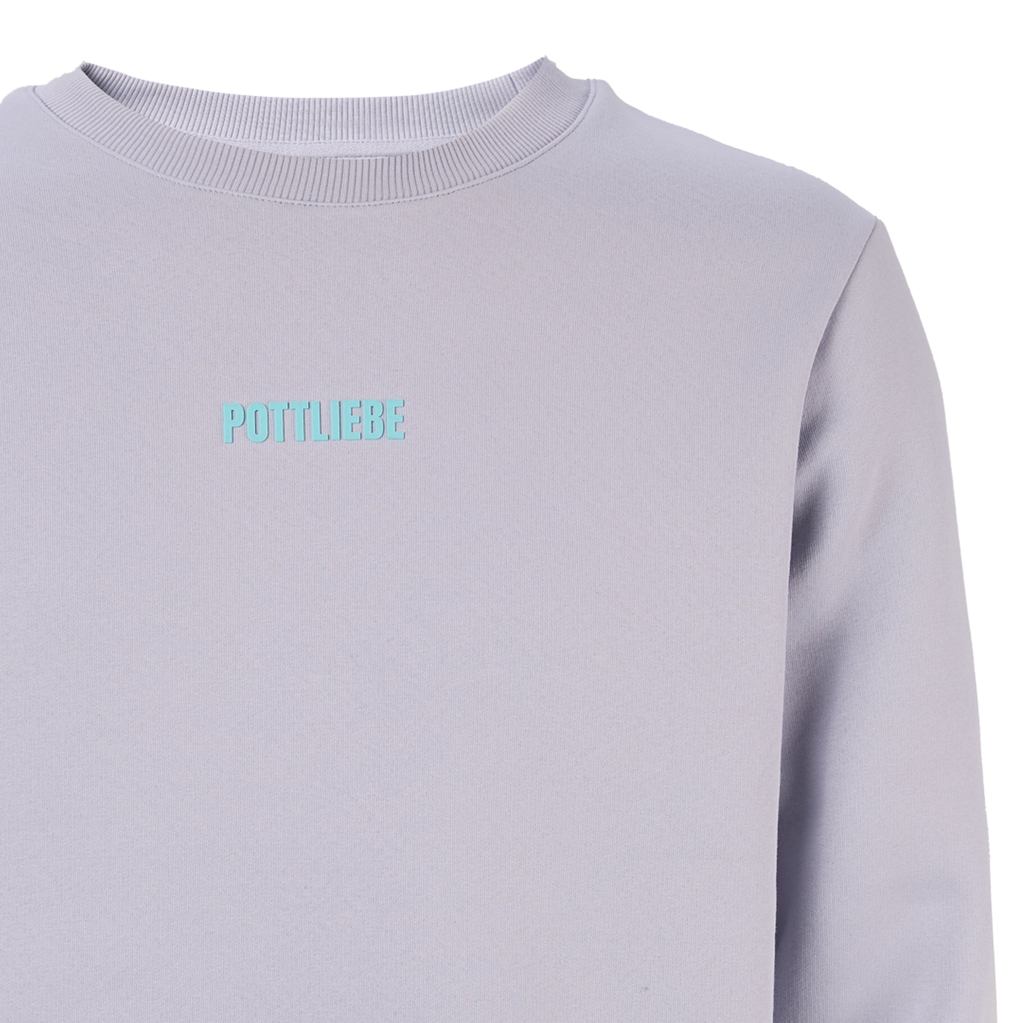 Crewneck "GLÜCK AUF" Grau / Mint