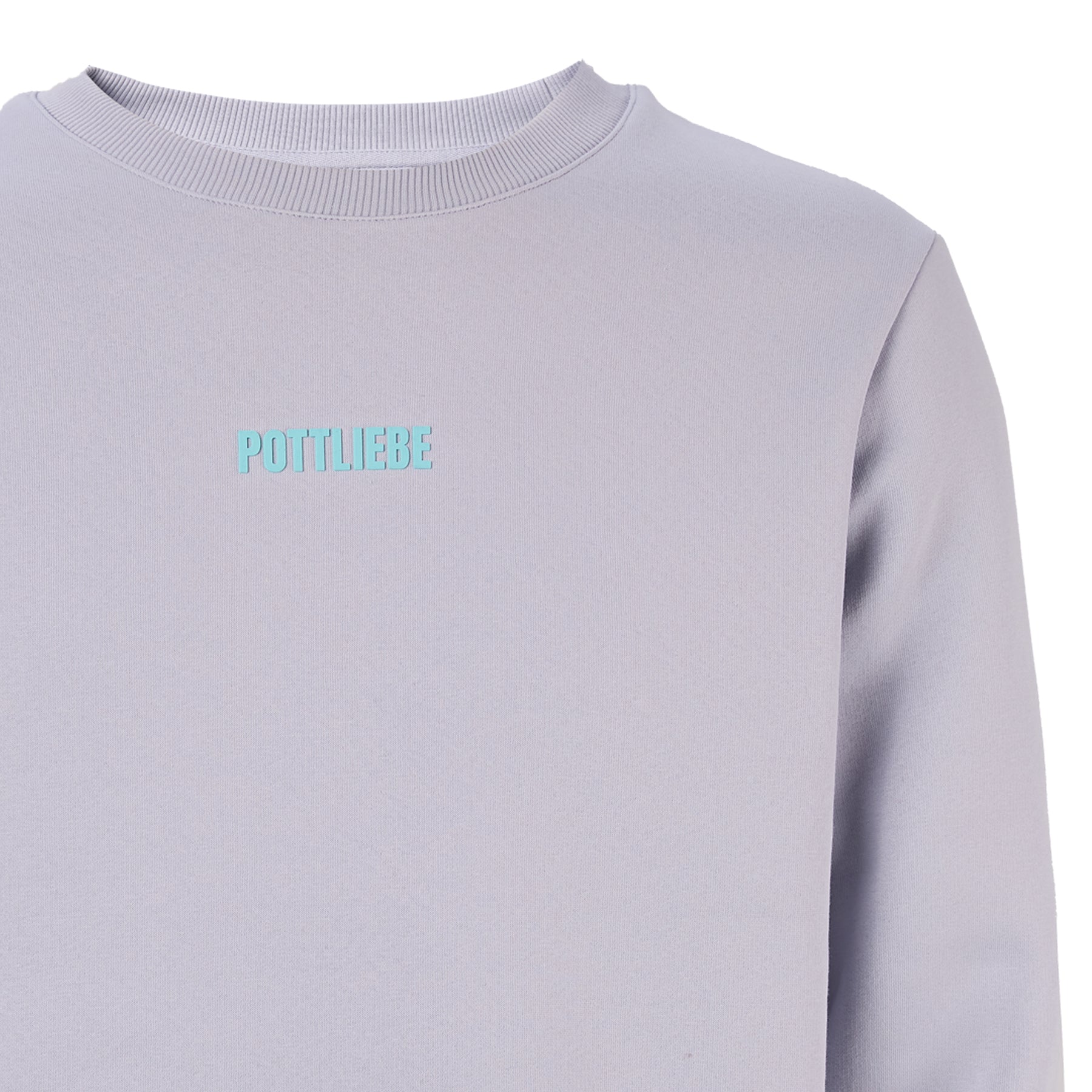 Crewneck "GLÜCK AUF" Grau / Mint
