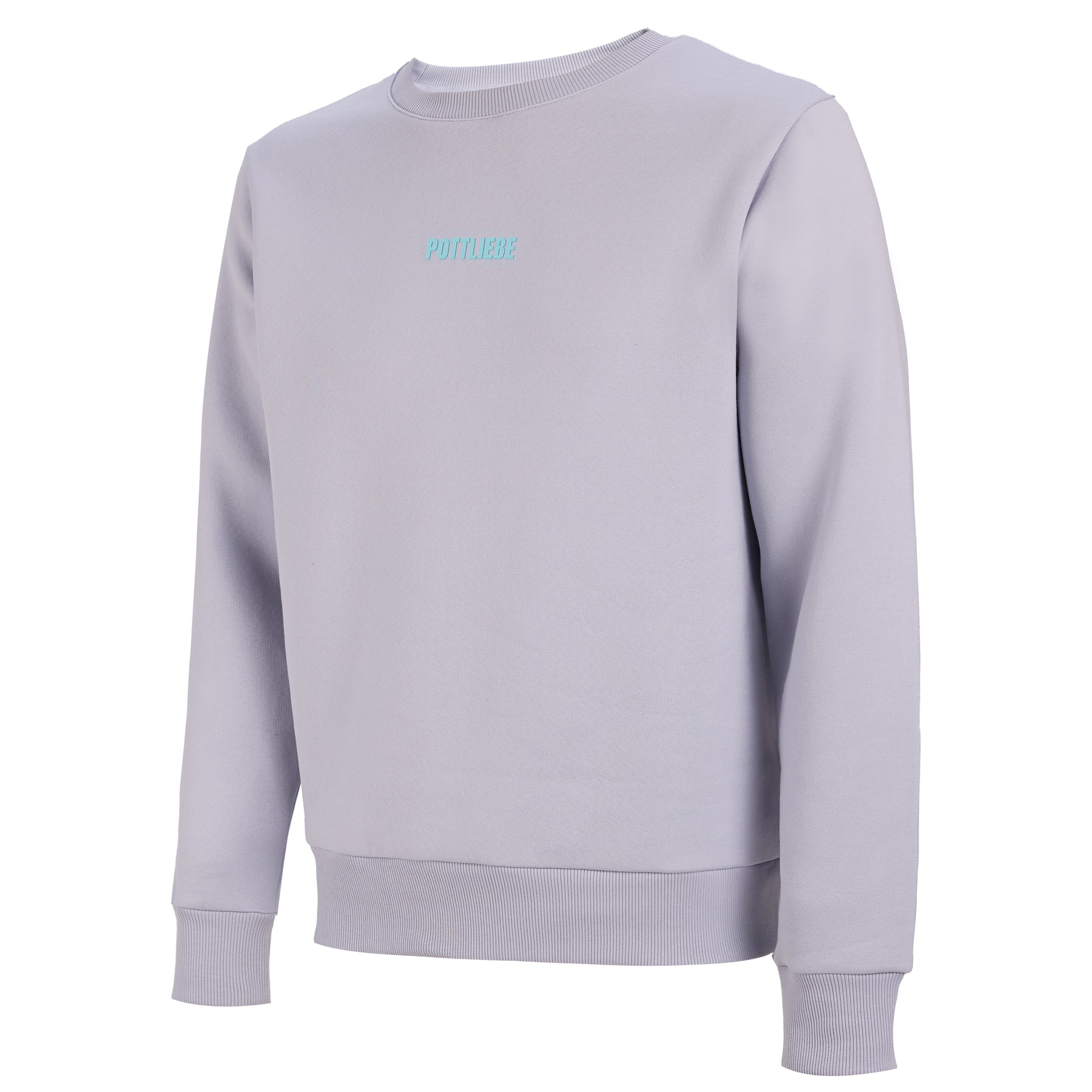Crewneck "GLÜCK AUF" Grau / Mint