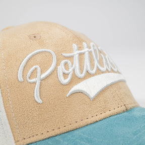 Kids Basecap POTTLIEBE - beige / hellblau