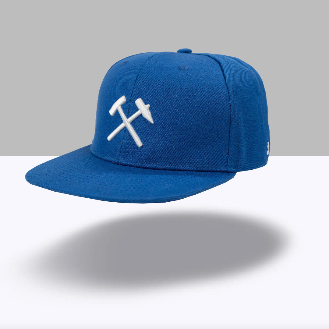 Schlägel & Eisen Snapback - Blau / Weiß