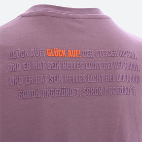 "GLÜCK AUF" Shirt berry