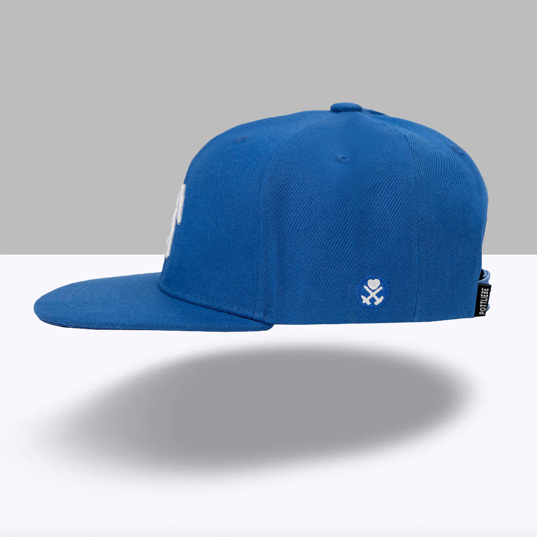 Schlägel & Eisen Snapback - Blau / Weiß