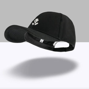 Kohle & Herz Basecap - Schwarz / Weiß