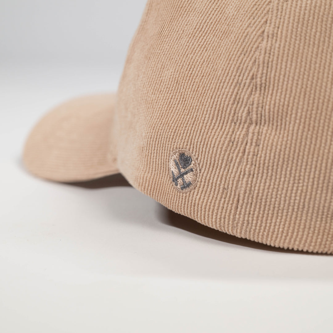 Kohle & Herz Basecap - Kord Beige