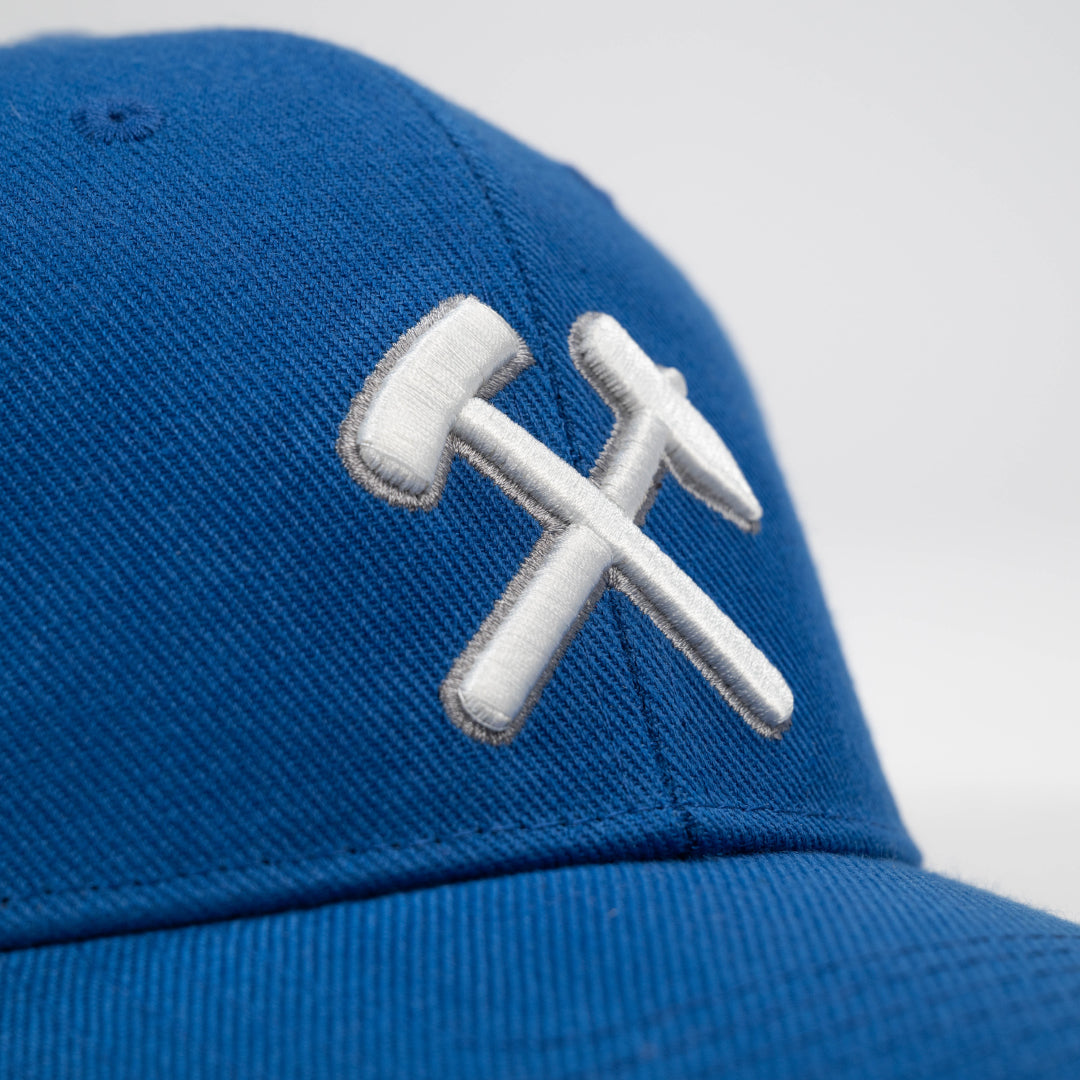 Schlägel und Eisen Basecap - Blau / Weiß