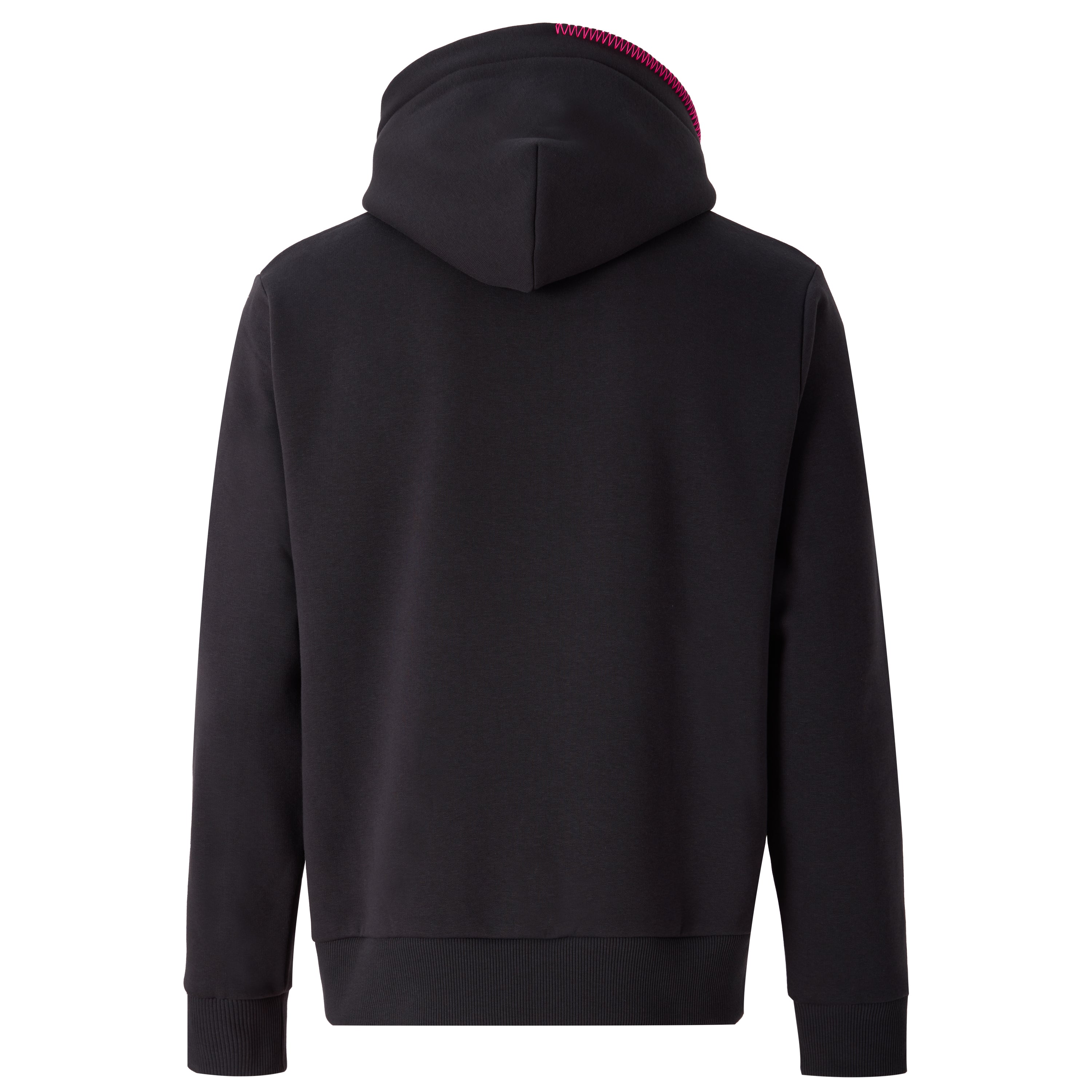 Hoodie "PTTLBE" Washedblack / Neon-Pink