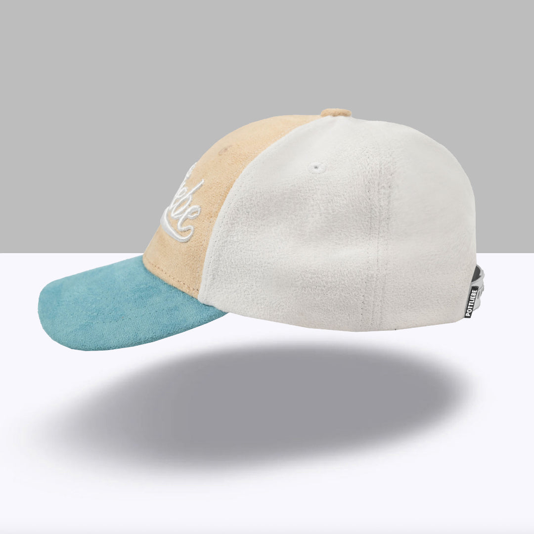 Kids Basecap POTTLIEBE - beige / hellblau