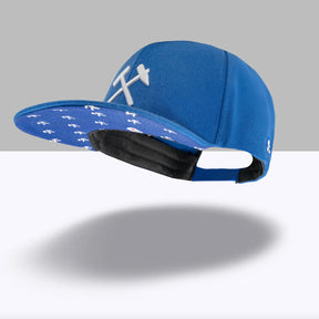 Schlägel & Eisen Snapback - Blau / Weiß