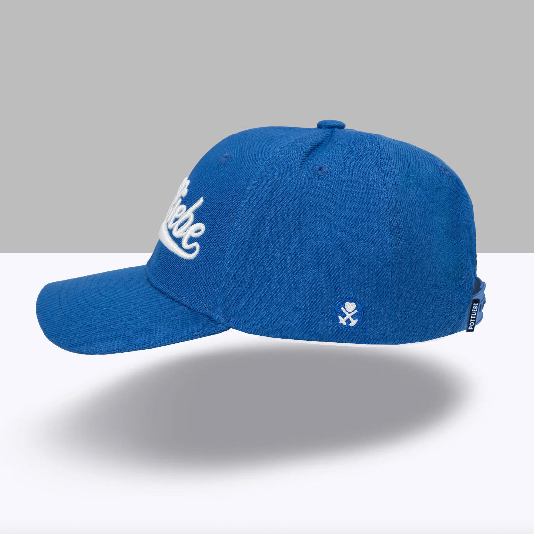 Pottliebe Basecap - Blau / Weiß