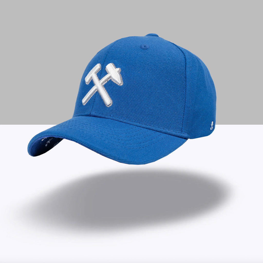 Schlägel und Eisen Basecap - Blau / Weiß