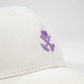 Kohle & Herz Basecap - Hellbeige / Lavender
