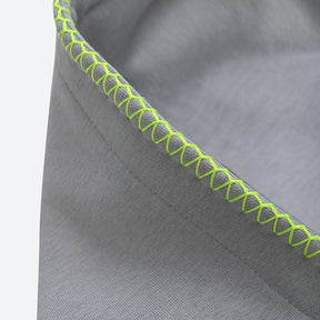 Hoodie "PTTLBE" Grey / Neon Yellow 