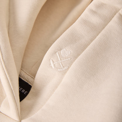 Hoodie "MALICE" Beige