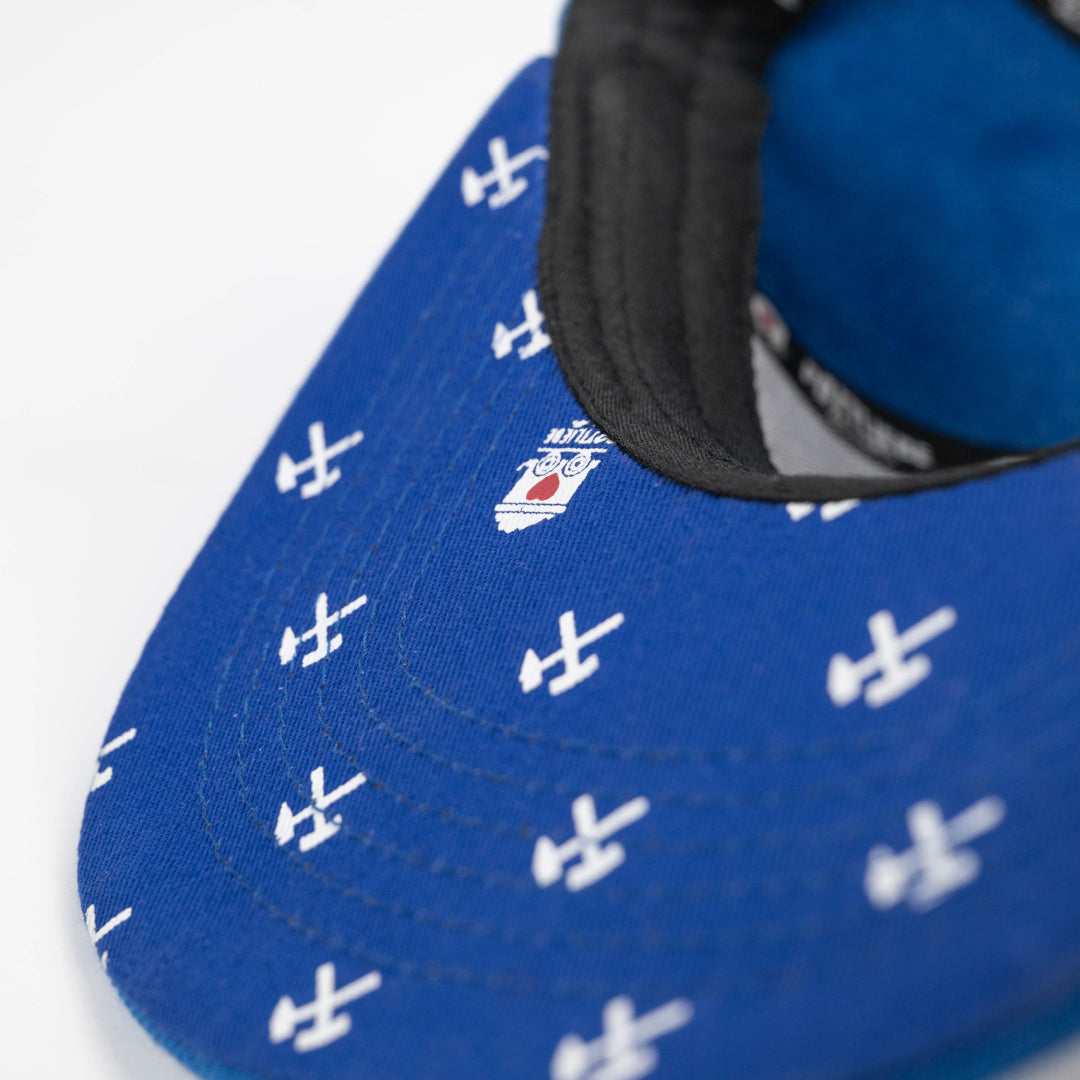 Schlägel & Eisen Snapback - Blau / Weiß