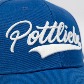 Pottliebe Basecap - Blau / Weiß