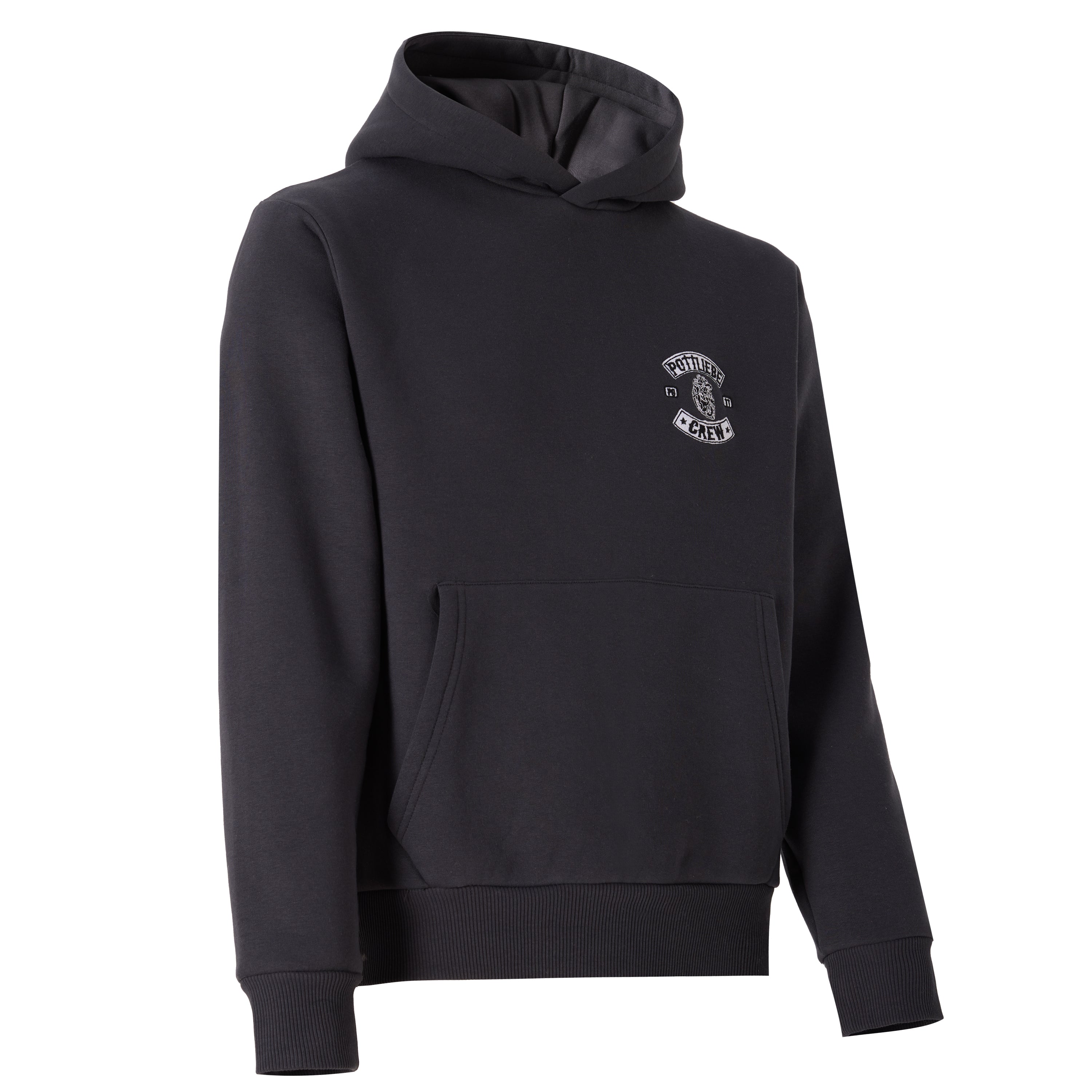 Hoodie "Pottliebe Crew" washedblack