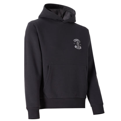 Hoodie "Pottliebe Crew" washedblack