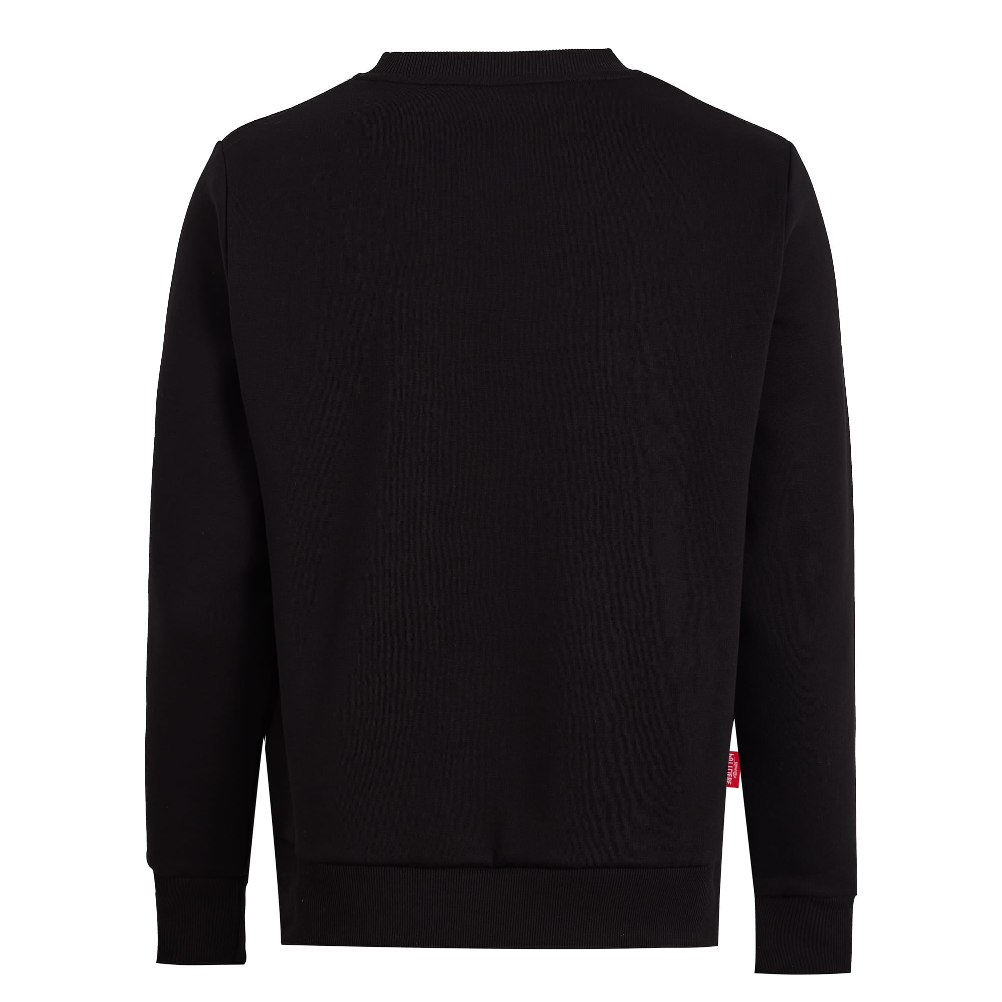 Crewneck "Herz" Schwarz / Pink