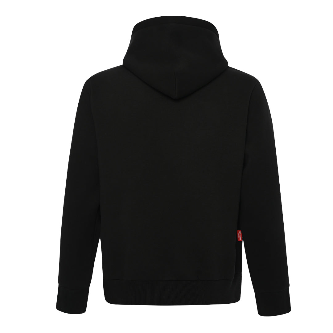 Sudadera con capucha "PTTLBE" Negro / Gris oscuro 