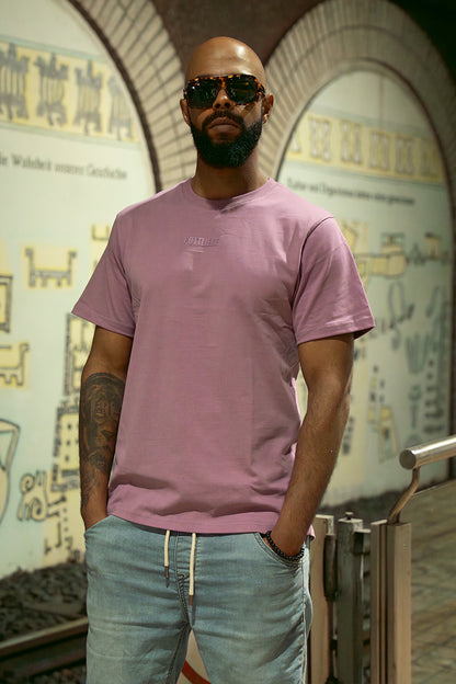 "GLÜCK AUF" Shirt berry