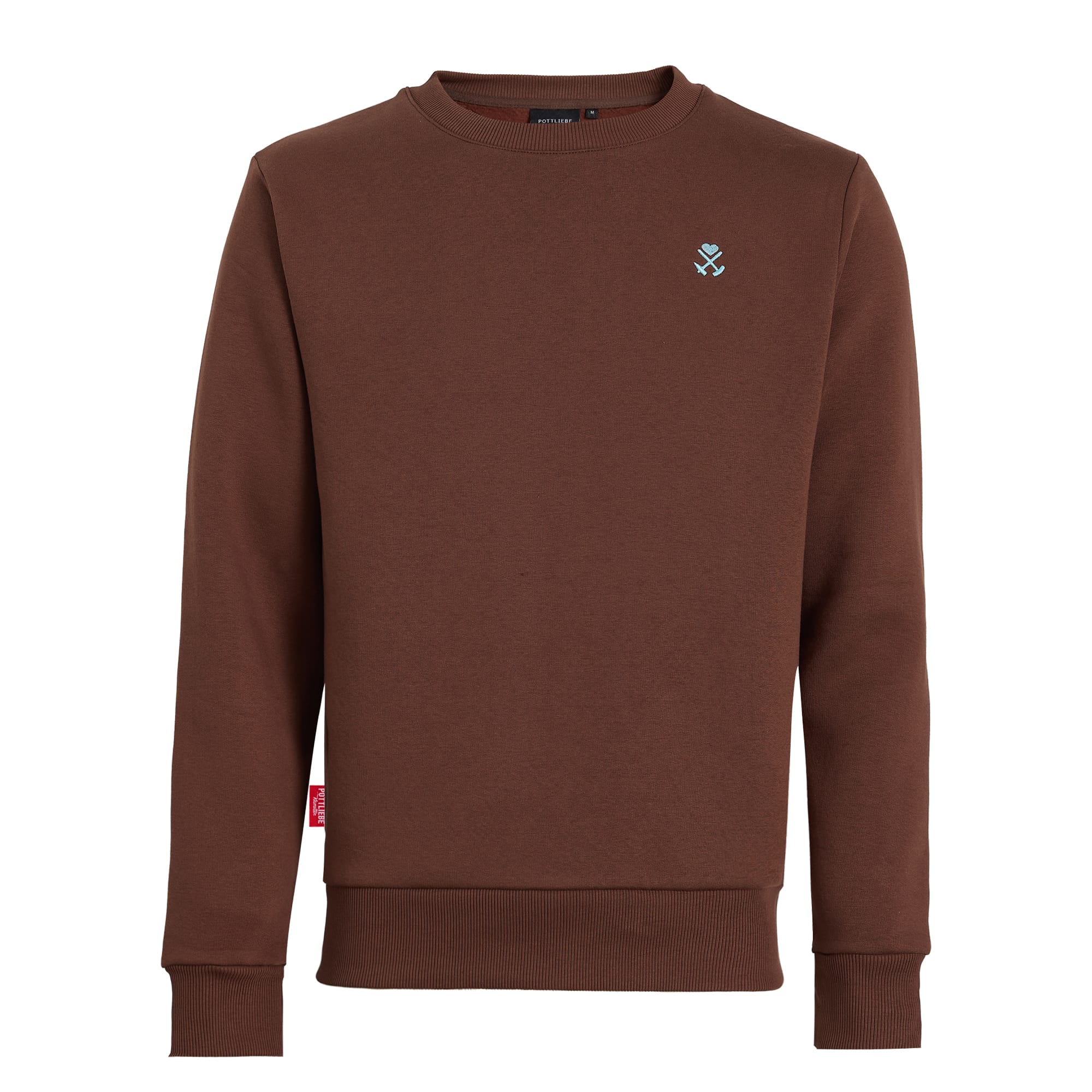 Crewneck "Herz" Braun / Mint