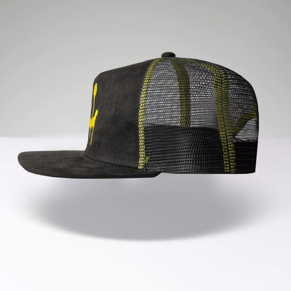 Truckercap NEWLOVE - Black/Yellow 