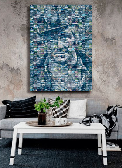 Bergmann -  Leinwand / Keilrahmen