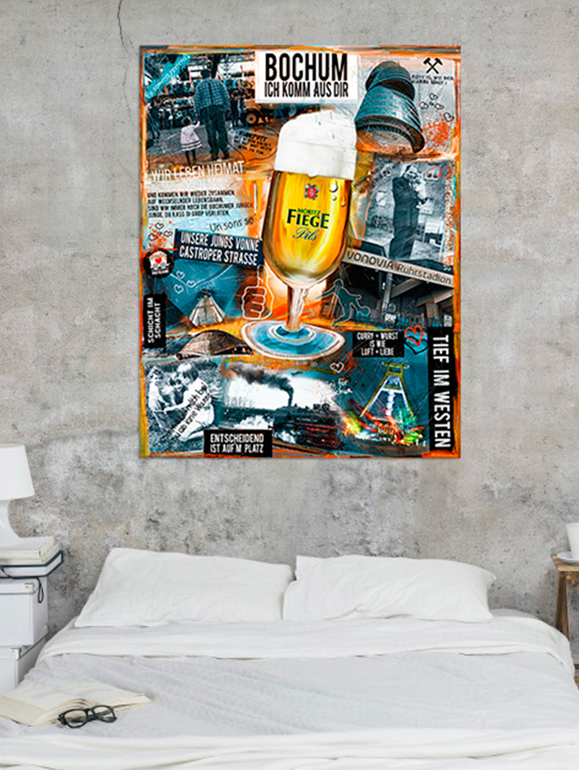 Dat Pilsken "Moritz Fiege" - Canvas / Stretcher frame