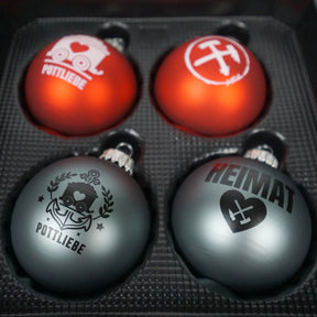 Pottliebe XMAS balls set of 4