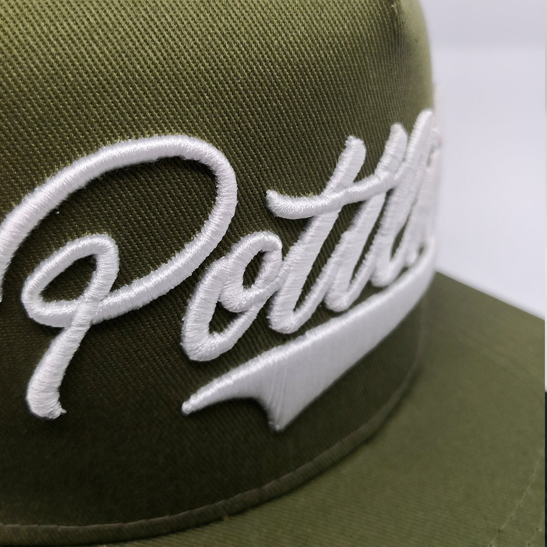 Gorra POTTLIEBE - Oliva Blanco 
