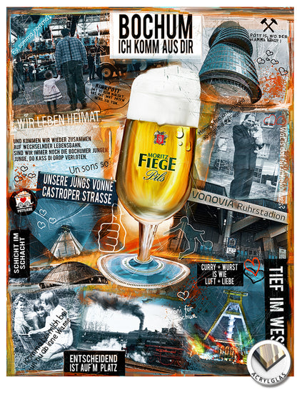 Dat Pilsken "Moritz Fiege" - Acrylglas