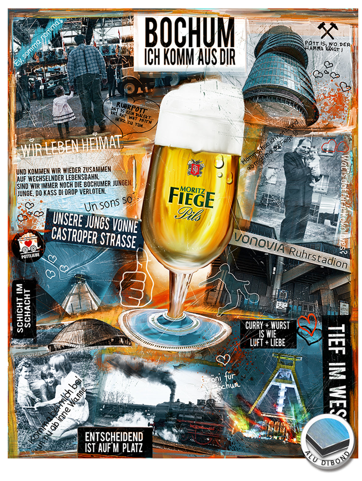 Dat Pilsken "Moritz Fiege" - aluminio cepillado