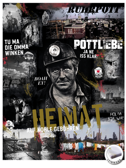 Heimat -  Leinwand / Keilrahmen